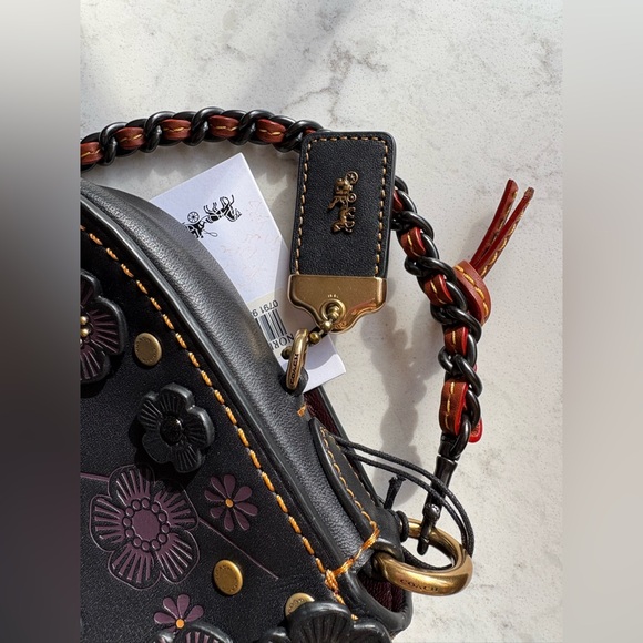 Coach 1941 Dinky Saddle Bag Tea Rose NEW - Picture 13 of 16